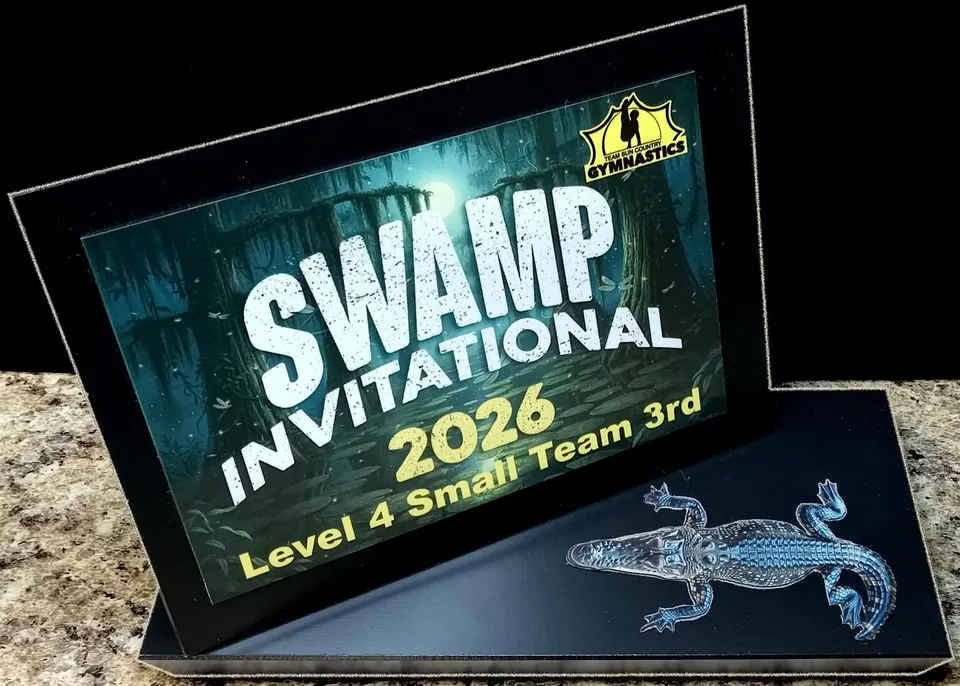 Swamp Invitational gymnastics team award